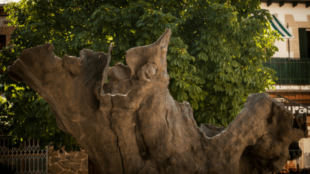 Escultura del Álamo: cita con la poesía